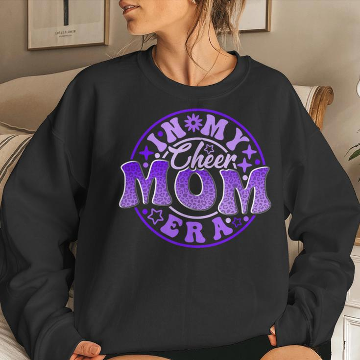 Cheer Mom In Her Purple Era Best Cheerleading Mother Women Sweatshirt Gifts for Her