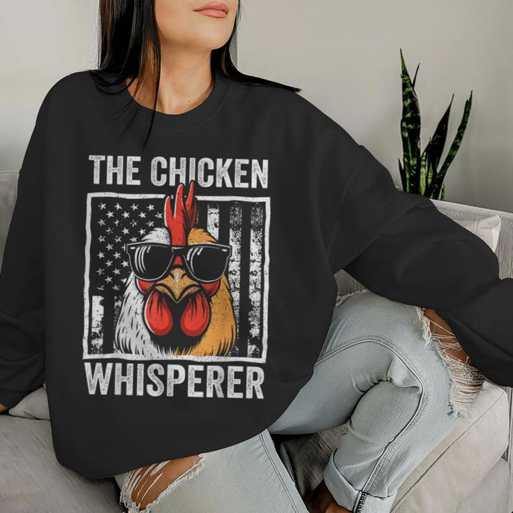 The Chicken Whisperer Farmer Animal Farm For Women Women Sweatshirt Gifts for Her