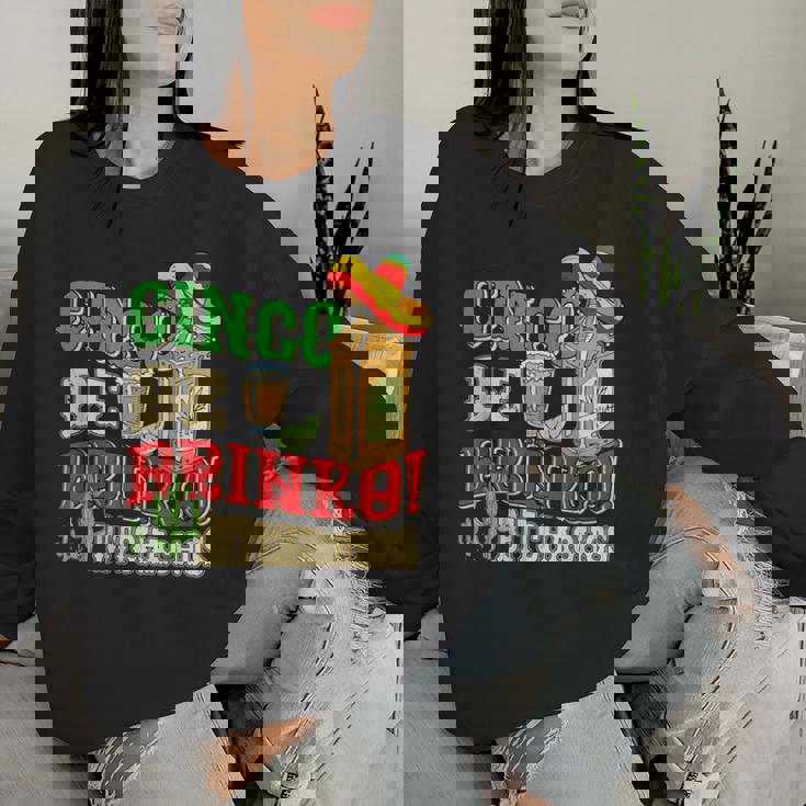 Cinco De Drinko Bitchachos Tequila Shots Cinco De Mayo Women Sweatshirt Gifts for Her