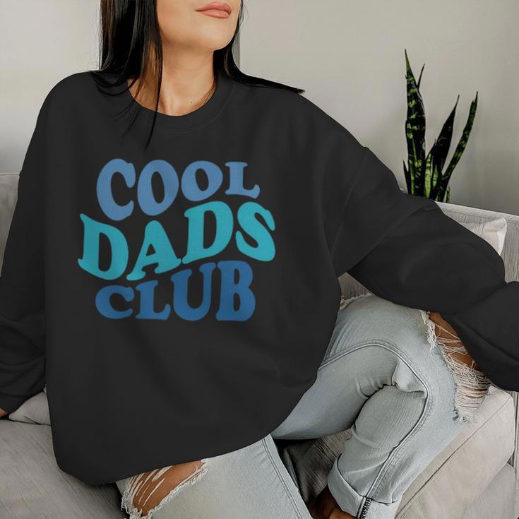 Cool Uncles Club Father's Day Groovy Women Sweatshirt Gifts for Her