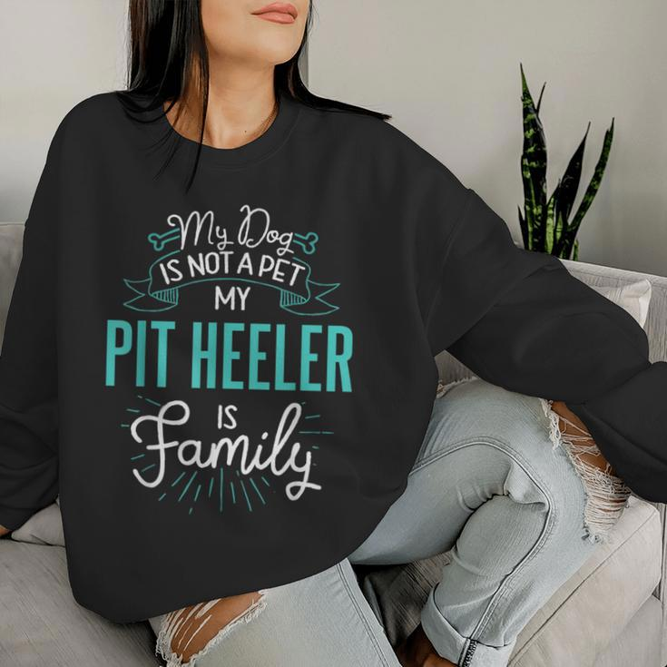 Cute Pit Heeler Family Dog For Men Women Sweatshirt Gifts for Her