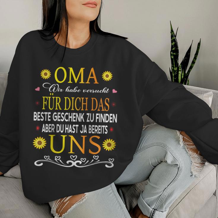 Damen Muttertagsgeschenk Mama Muttertag Spruch Oma Raglan Sweatshirt Frauen Geschenke für Sie