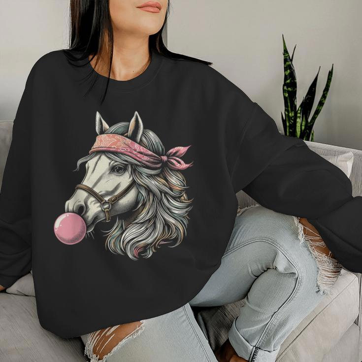 Derby Horse Silks And Hats Jockey Horse Racing Women Sweatshirt Gifts for Her