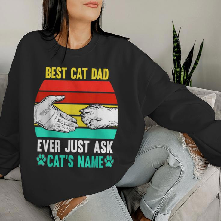 Die Beste Katze Hund Pferd Papa Mama Mama Aller Zeiten Fragen Sie Einfach Papa Mama Kätzchen Sweatshirt Frauen Geschenke für Sie