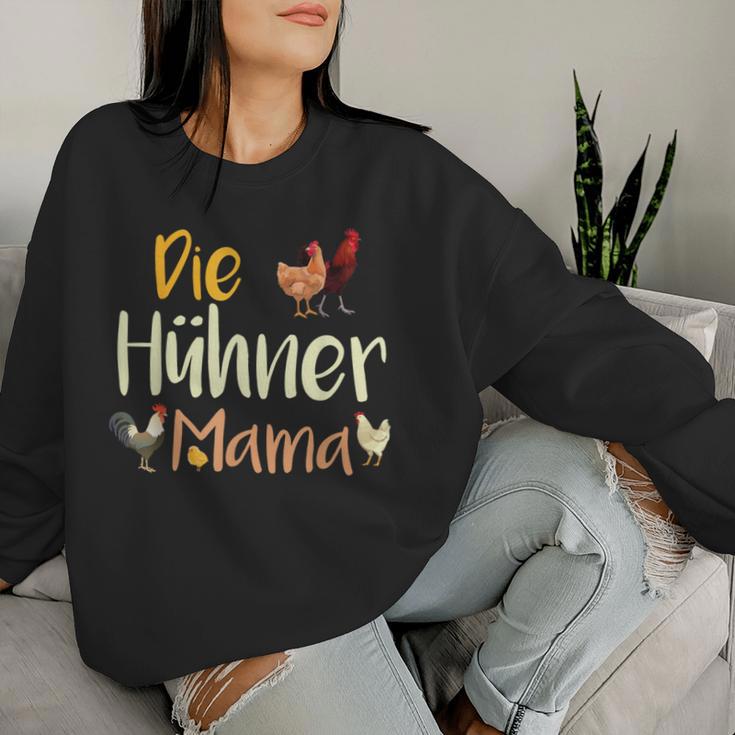 Die Hühn Mama Hühnerstall Huhn Henne Hahn Huhn Sweatshirt Frauen Geschenke für Sie