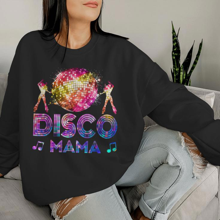 Disco Mama 70'S Themed Disco Queen Vintage Seventies Costume Women Sweatshirt Gifts for Her