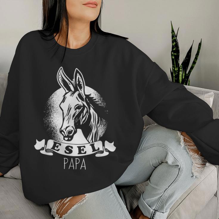 Donkey Papa I Mule I Muli I Donkey Sweatshirt Frauen Geschenke für Sie