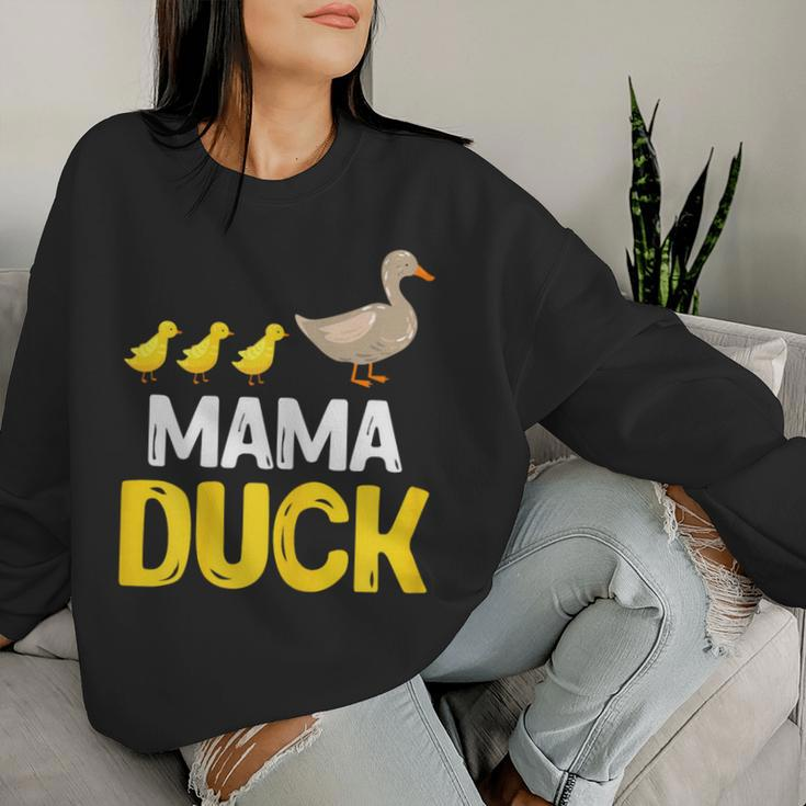 Ducks Duck Lover Mama Duck Women Sweatshirt Gifts for Her