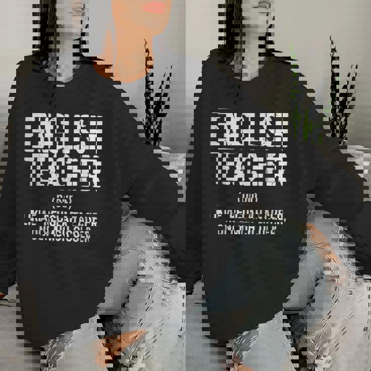 English Teacher Definition Sudadera Mujer Regalos para ella