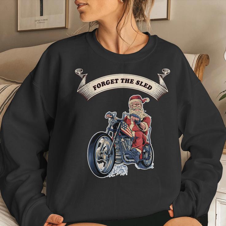 Fun Motorcyclist Motorcycle Biker For And Women Women Sweatshirt Gifts for Her