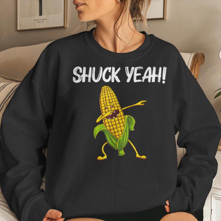 Corn For Corn On The Cob Costume Farmer Women Sweatshirt Gifts for Her