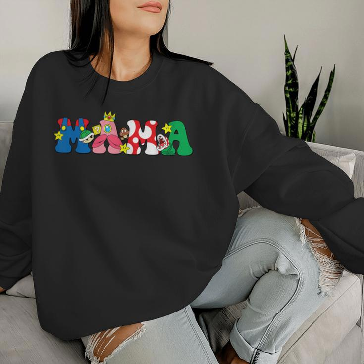 Game Mama Boy Mom Mother's Day For Womens Women Sweatshirt Gifts for Her