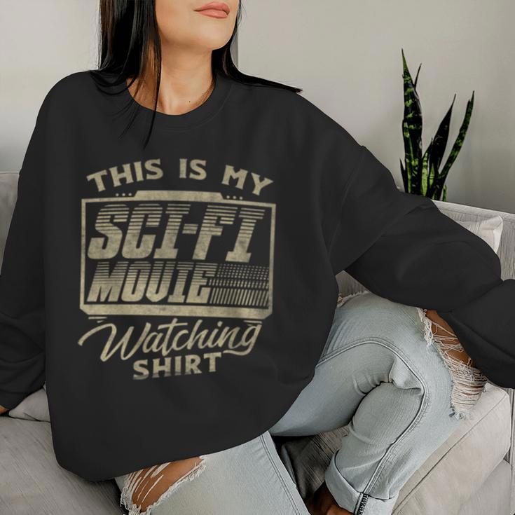 Sci-Fi Movie Lover Graphic For And Movie Fan Women Sweatshirt Gifts for Her