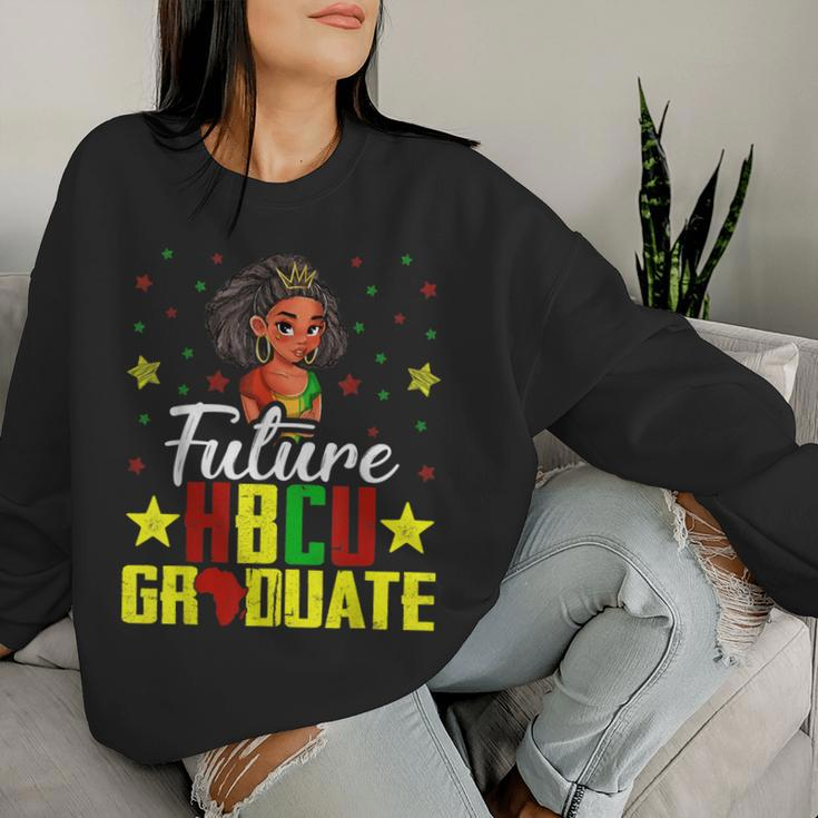 Future Hbcu Grad History Black College Girl Youth Melanin Women Sweatshirt Gifts for Her