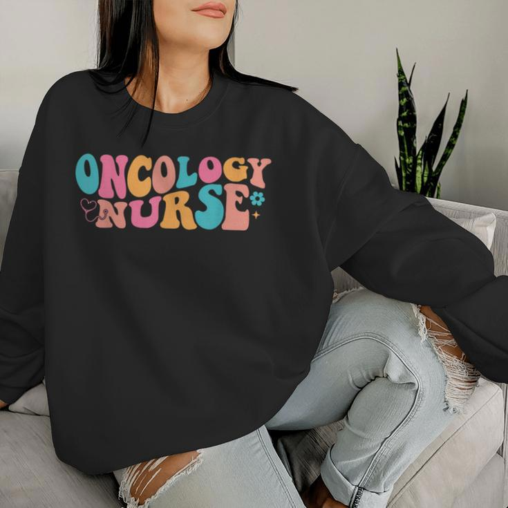 Future Oncology Nurse Nursing School For Nursing Student Women Sweatshirt Gifts for Her