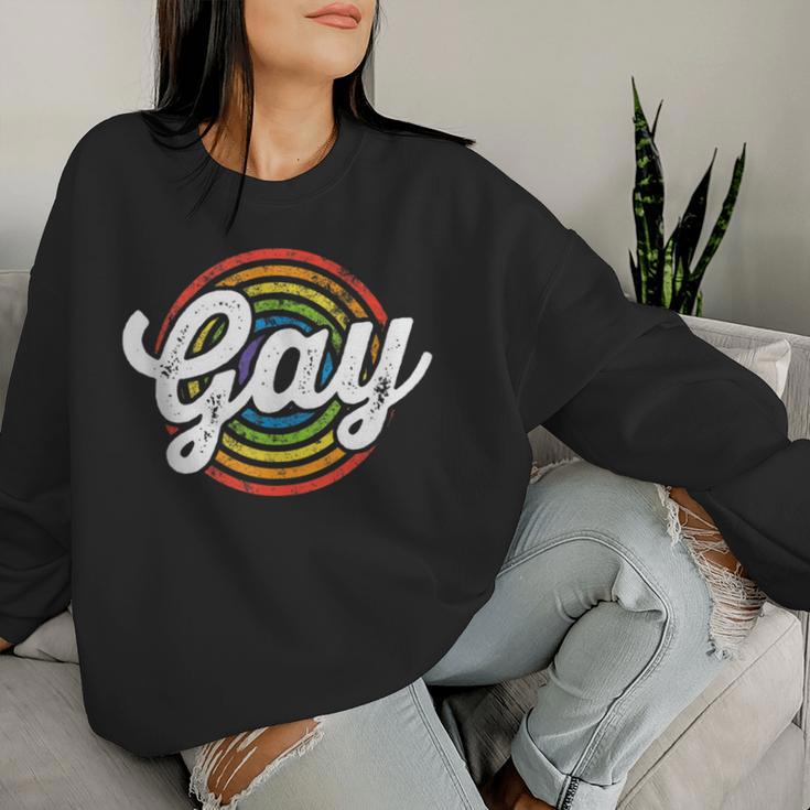 Gay Lgbt Equality March Rally Protest Parade Rainbow Target Women Sweatshirt Gifts for Her