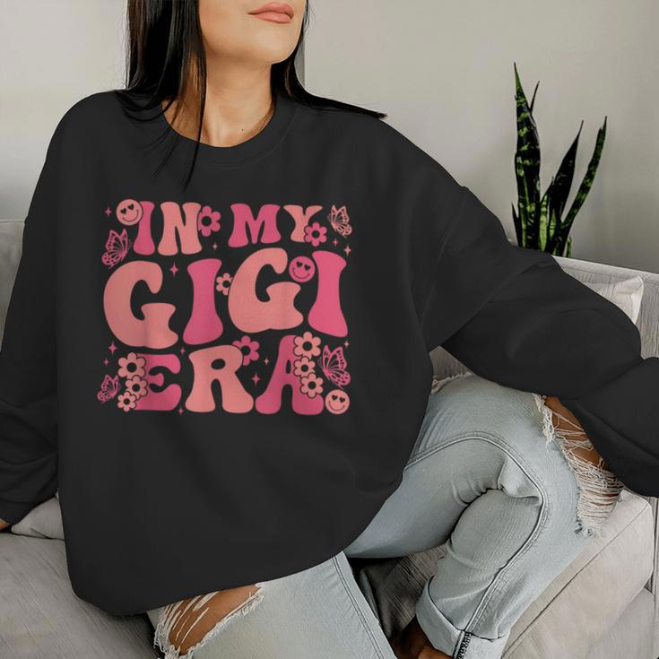 In My Gigi Era Baby Announcement For Grandma Mother's Day Women Sweatshirt Gifts for Her