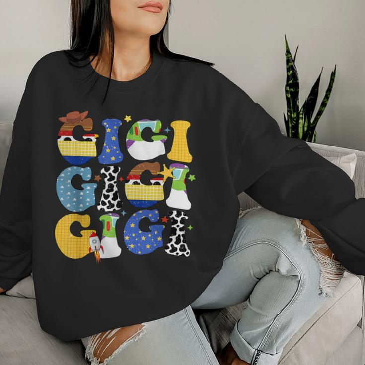 Gigi Toy Birthday Boy Story Family Matching Mother's Day Women Sweatshirt Gifts for Her