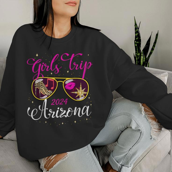 Girls Trip Arizona 2024 For Weekend Birthday Squad Women Sweatshirt Gifts for Her