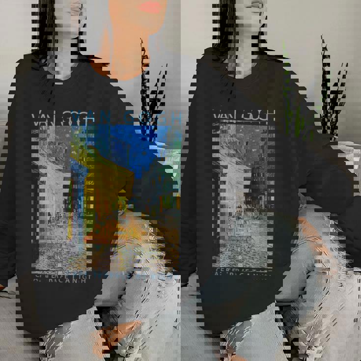 Gogh Divertido Arte Café Terraza Por La Noche Impresionismo