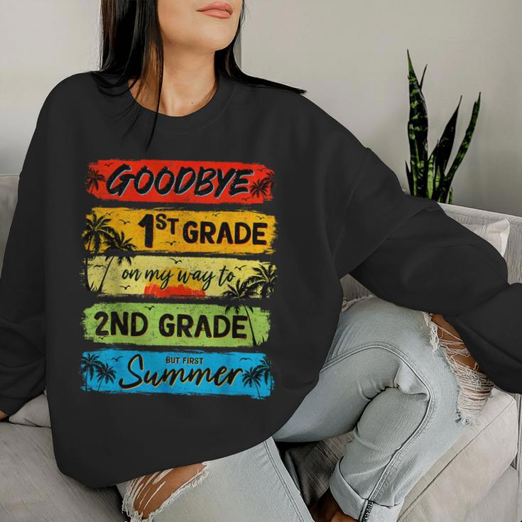 Goodbye 1St Grade Summer Graduation Teacher Kid Women Sweatshirt Gifts for Her
