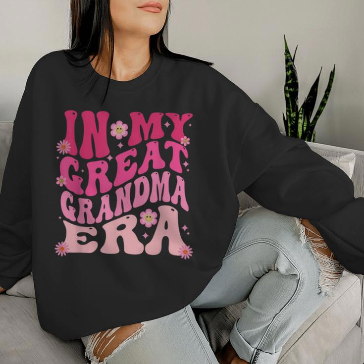 In My Grammy Era Baby Announcement Grandma Mother's Day Women Sweatshirt Gifts for Her