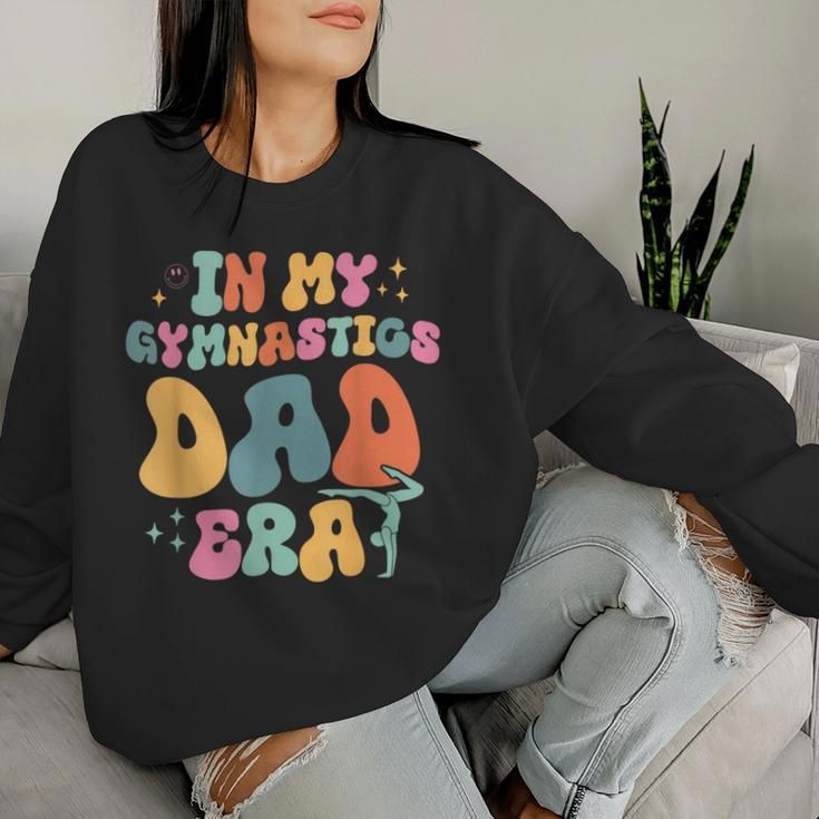 Groovy In My Gymnastics Dad Era Matching Family Women Sweatshirt Gifts for Her