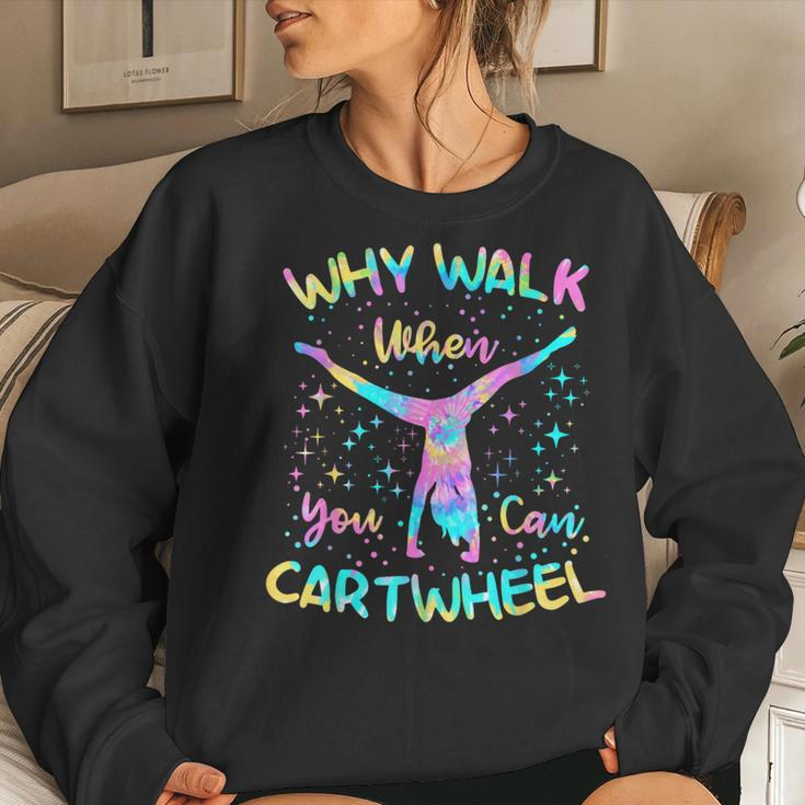 Gymnastic Sport Lover Why For Girls Gymnastic Women Sweatshirt Gifts for Her