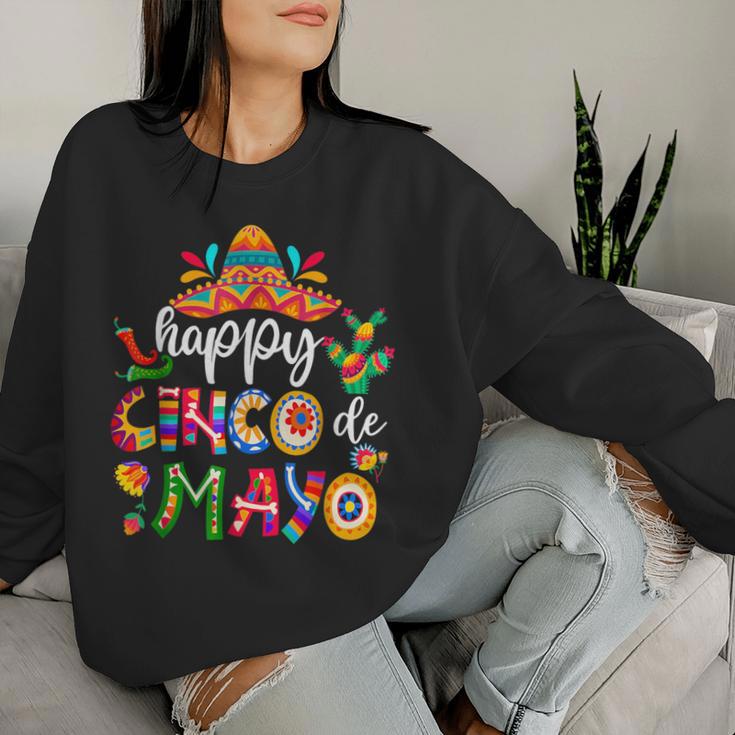 Happy 5 De Mayo Cinco Viva Mexico For Kid Women Sweatshirt Gifts for Her