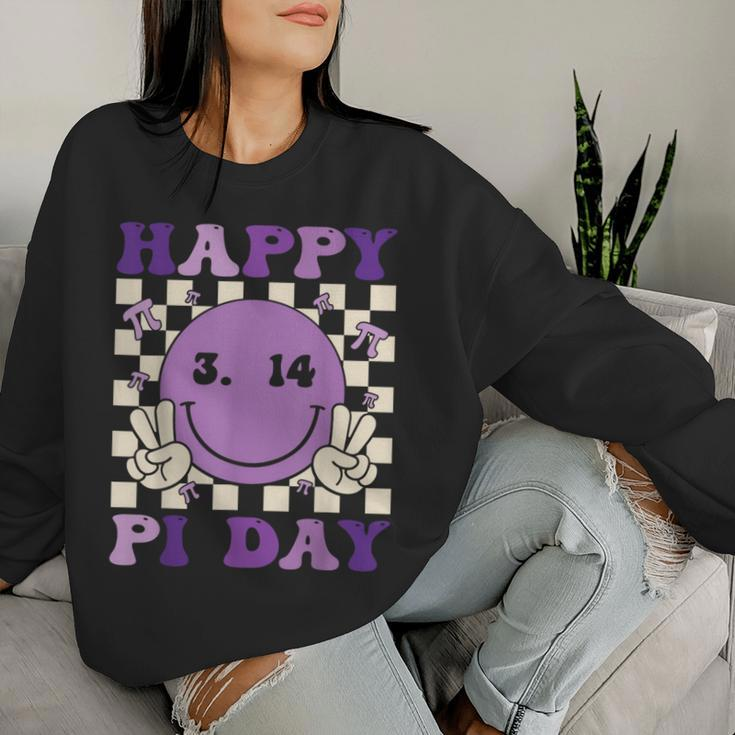 Happy Pi Day 2024 Teacher Student Math Symbol 314 Pi Day Women Sweatshirt Gifts for Her