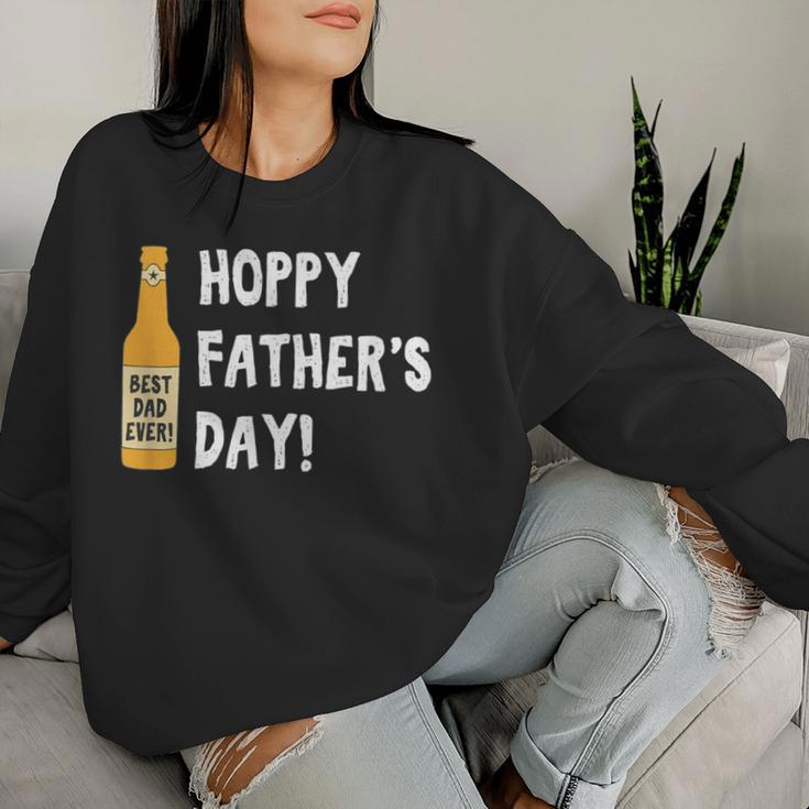 Hoppyatertag — Bester Papa Aller Zeiten — Homebrew Beer Sweatshirt Frauen Geschenke für Sie