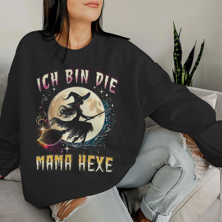 Ich Bin Die Mama Hexe Damen Hexen Sweatshirt Frauen Geschenke für Sie