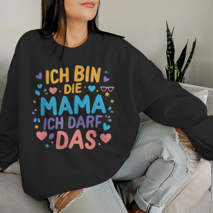 Ich Bin Die Mama Muttertag Geburtstag Beste Mütter Lustiges Sweatshirt Frauen Geschenke für Sie