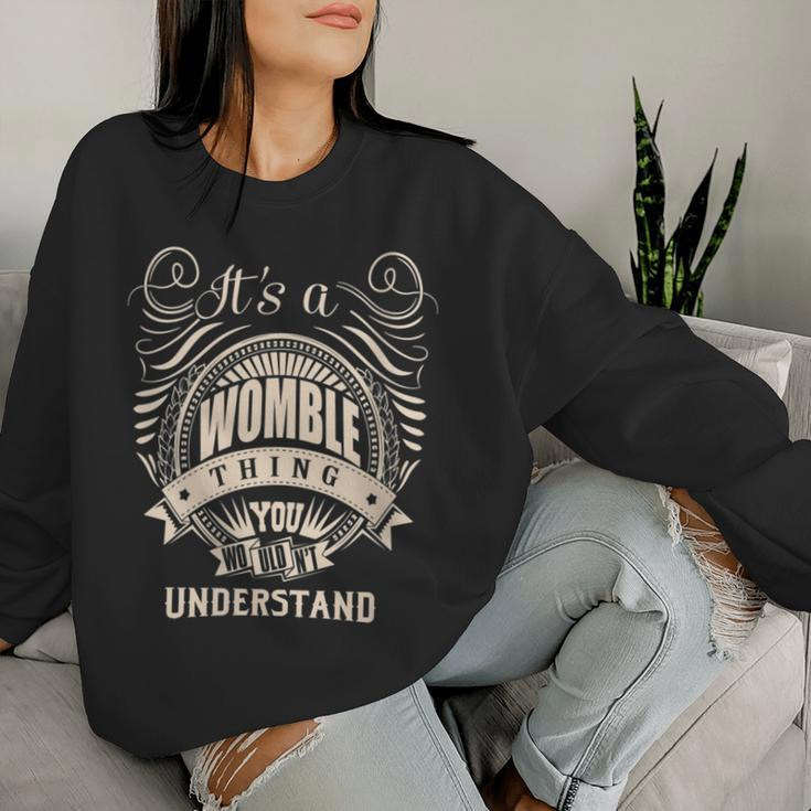 It's A Womble Thing Women Sweatshirt Gifts for Her