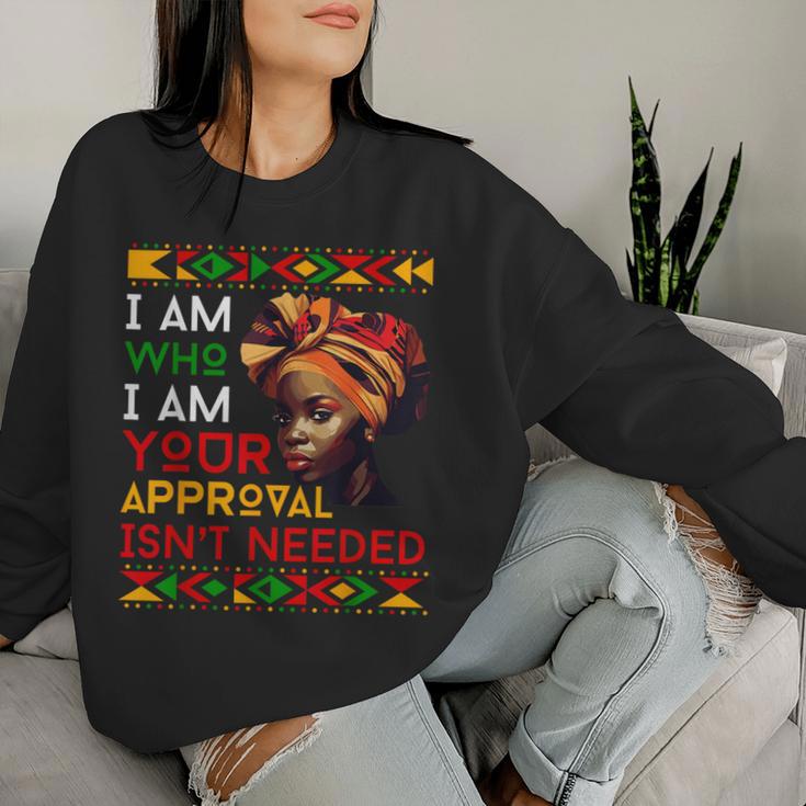 Junenth Black Queen African Black Black History Women Sweatshirt Gifts for Her