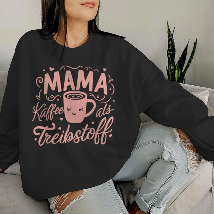 Kaffee Als Treibstoff Muttertag Beste Mama Lustig Geburtstag Sweatshirt Frauen Geschenke für Sie