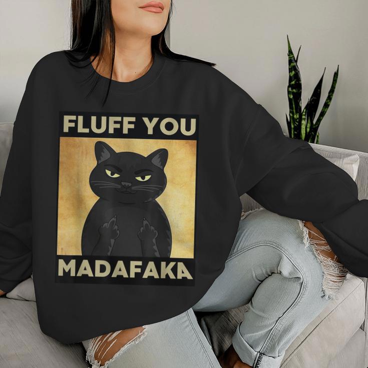 Katze Liebhaber Papa Mutter Junge Mädchen Sweatshirt Frauen Geschenke für Sie