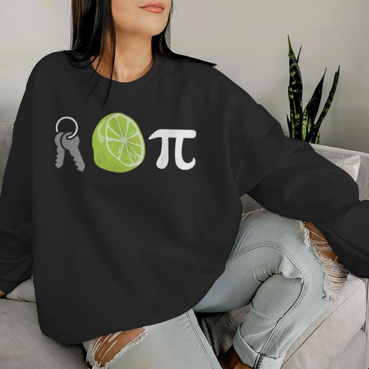Key Lime Pi Pi Day Symbol Math Geek TeacherWomen Sweatshirt Gifts for Her