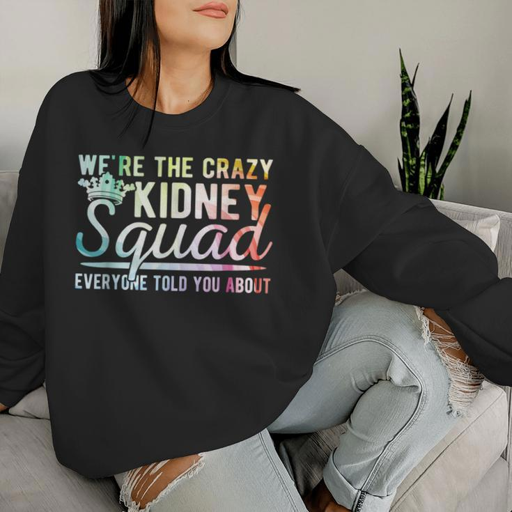 Kidney Squad Nephrology Nurse Dialysis Technician Women Sweatshirt Gifts for Her