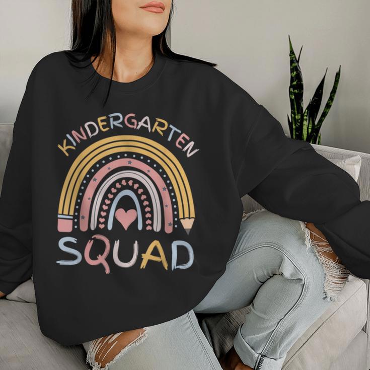 Kindergarten Squad Cute Retro Back To School Boys Girls Women Sweatshirt Gifts for Her