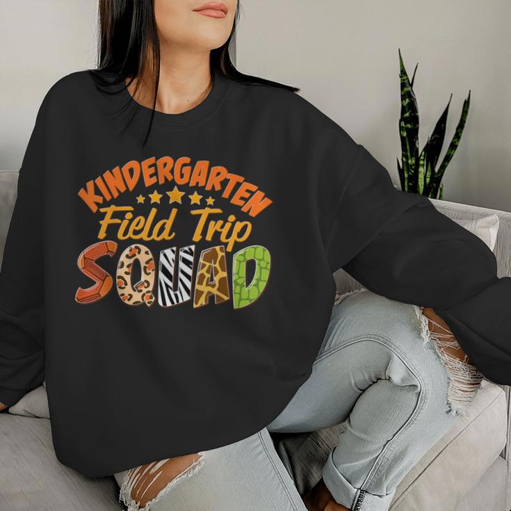 Kindergarten Zoo Field Trip Squad Teacher Students Boys Girl Women Sweatshirt Gifts for Her