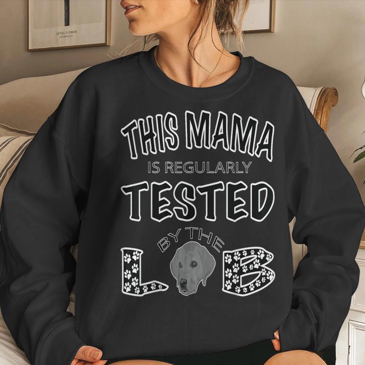 Lab Mama Dog Mom For Fox Red Labrador Retriever Women Sweatshirt Gifts for Her