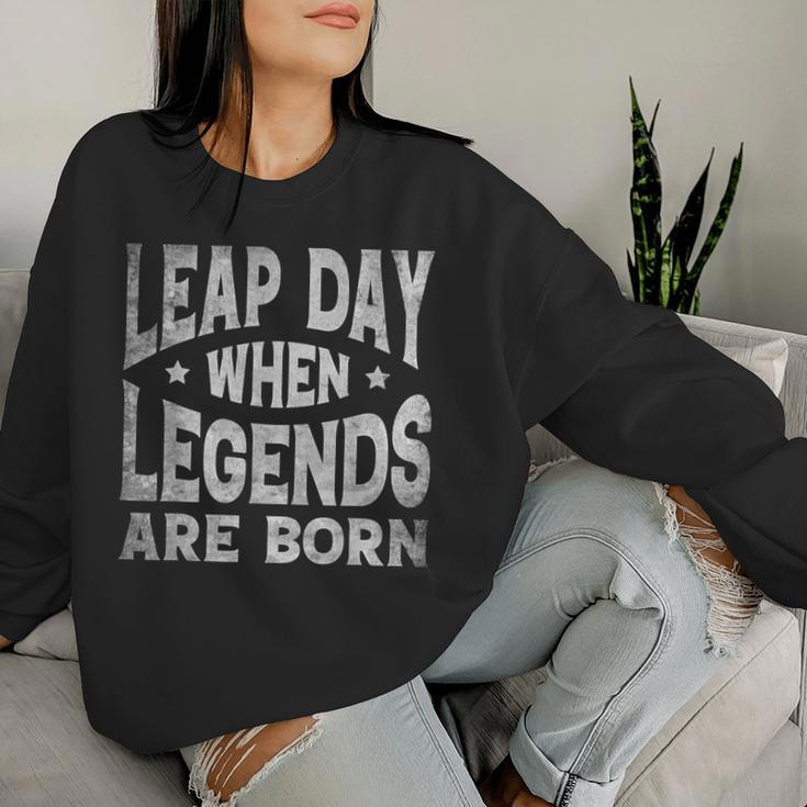 Leap Day February 29 Birthday Leap Year For & Cool Women Sweatshirt Gifts for Her