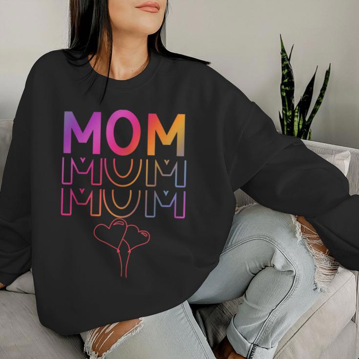 Lustig Karierte Mama Muttertag Sweatshirt Frauen Geschenke für Sie