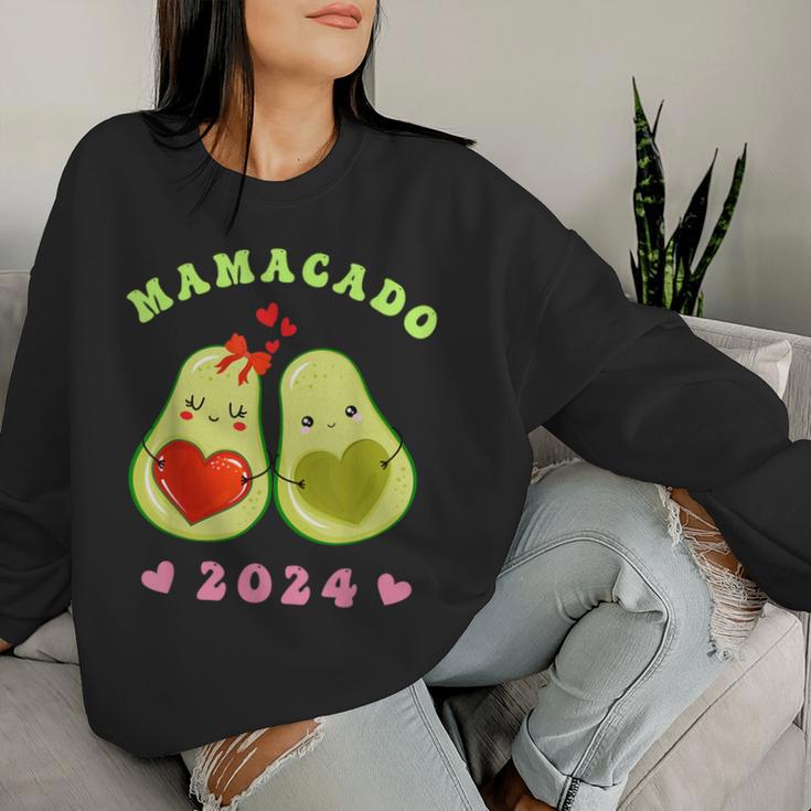 Lustige Mamacado Für Mama 2024 Schwangerschafterkünden Sweatshirt Frauen Geschenke für Sie