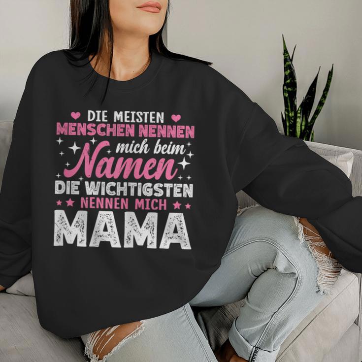 Lustiges Die Wichtigsten Nennen Mich Mama Muttertag Sweatshirt Frauen Geschenke für Sie