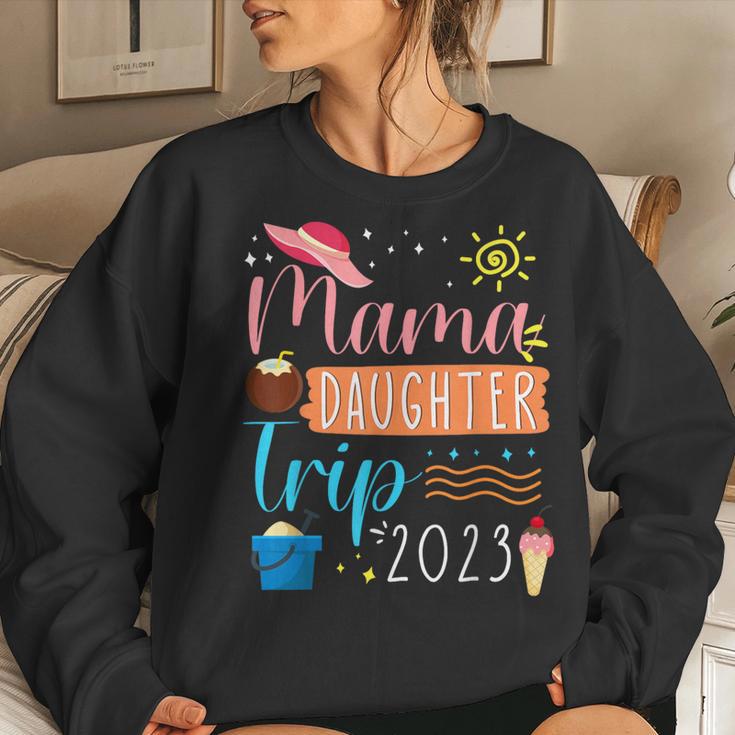 Mama Daughter Trip 2023 Cute Mother Girls Beach Vacation Women Sweatshirt Gifts for Her