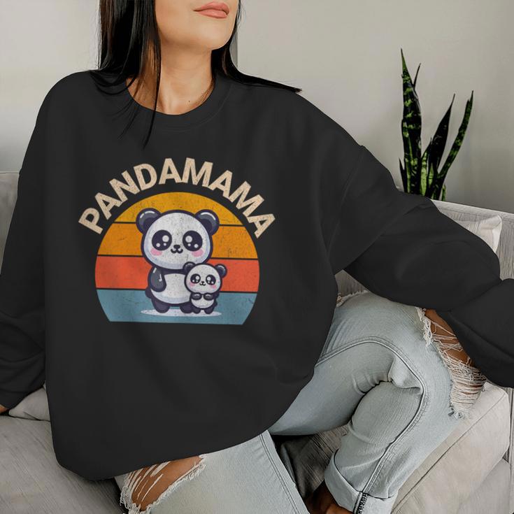 Mama Panda Geschenk Liebe Und Humor Sweatshirt Frauen Geschenke für Sie