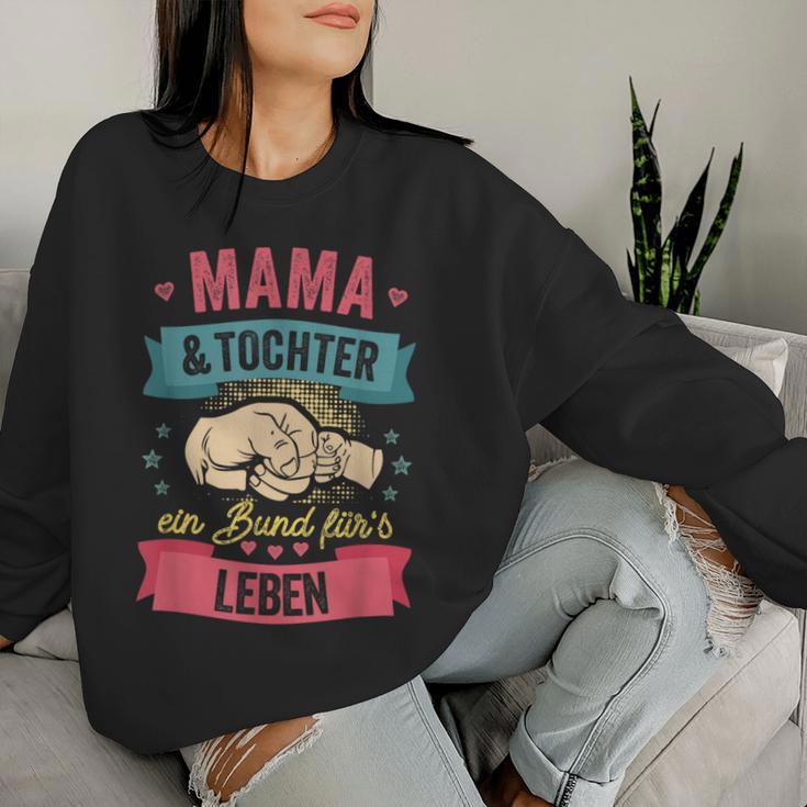 Mama And Tochter Ein Bund Für's Leben Mother's Day Proud Mum Sweatshirt Frauen Geschenke für Sie