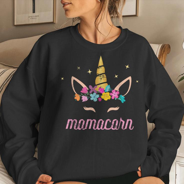 Mamacorn Unicorn Mother's Day Women Sweatshirt Gifts for Her